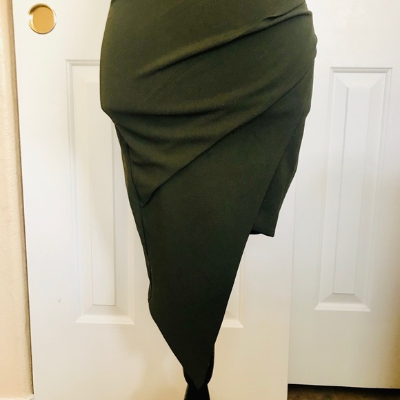 Windsor Olive Green Dress - Picture 5 of 6